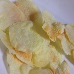A picture of Just 3 Minutes in the Microwave! Easy Potato Chips.