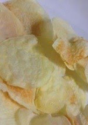 A picture of Just 3 Minutes in the Microwave! Easy Potato Chips.