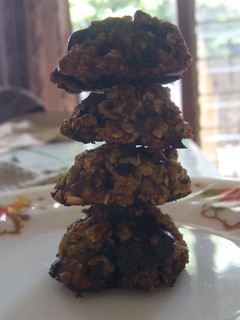 Foto resep 3-ingredients healthy oatmeal cookies