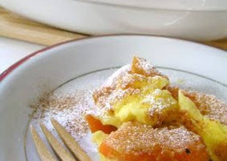 Recipe of Award-winning Persimmon Clafoutis