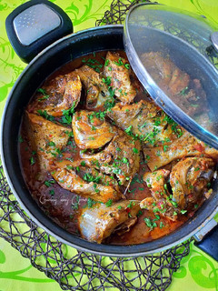 Una foto de Cazuela de besugos tipo tajine