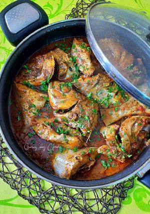 Una foto de Cazuela de besugos tipo tajine