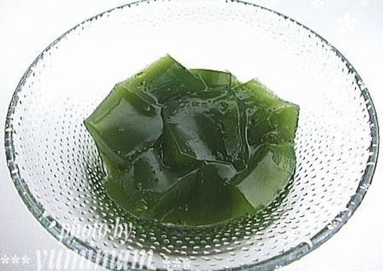 How to Prepare Matcha Jello