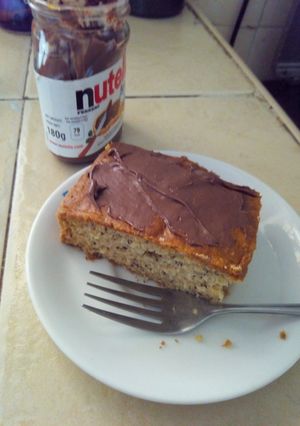 A picture of Banana cake.