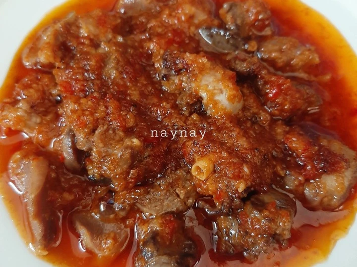 Langkah Gampang Membikin Resep  Sambal Goreng Ati Ampela (Khusus untuk Soto &amp;amp;Nasi Sop Kutai) yang Menggugah Selera, Menggugah Selera