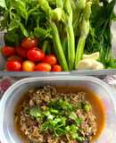 น้ำพริกหัวปลีมะแขว่น🌶️🧄สูตรไม่ใส่ปลาร้า