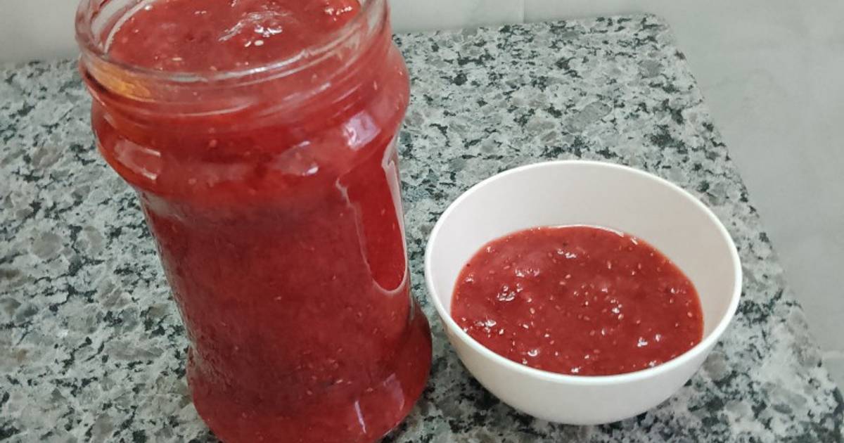 Mermelada de frutillas sin azúcar ni edulcorante 🍓 Receta de Mate  Amargo🧉🍪- Cookpad