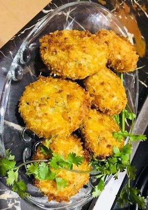 A picture of Chinese cutlets.