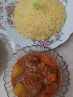 عکسی از دستور 🍖🍚🍲واویشکا با گوشت🍲🍚🍖