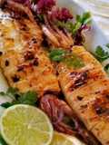 Calamari arrostiti agli agrumi