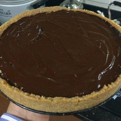 A picture of Avocado chocolate pie.
