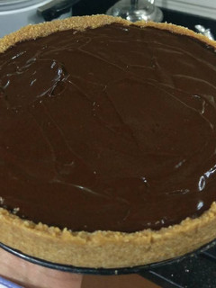 A picture of Avocado chocolate pie.