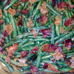 Green Beans with Bacon & Onions A picture of Green Beans with Bacon & Onions.
