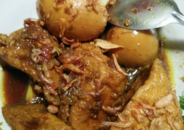 Resep Semur Tahu Dan Telor Oleh Fahmi Dini Cookpad