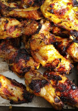 A picture of Grilled Lemongrass Chicken Wings.