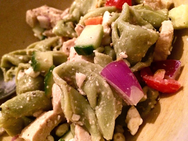 Easy Steps to Prepare Chicken Caesar Tortellini Salad the  Makes Drooling Really delicious