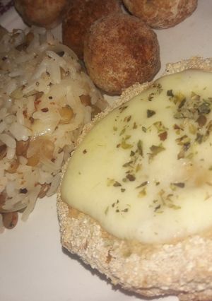 Una foto de Milanesa de calabaza