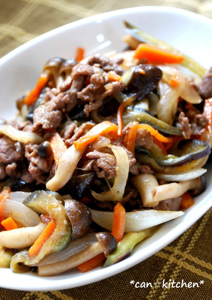 A picture of Just Fry Them Together! Beef and Vegetable Stir-Fry.