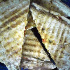 A picture of Healthy Oats-veggie grilled sandwich.