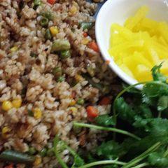A picture of Quick fried rice.