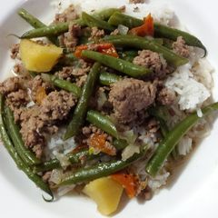 A picture of Healthy Filipino Green Bean "Stew".