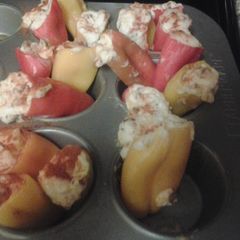 A picture of Stuff sweet peppers.