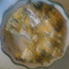 A picture of Easy veggie quiche.
