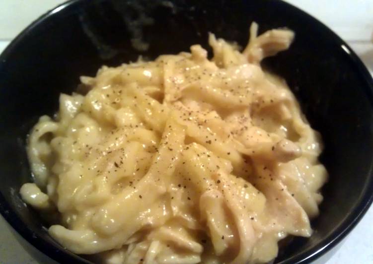 Recipe of Any-night-of-the-week crockpot chicken and noodles