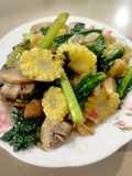 Tumis Jamur Sawi Putren