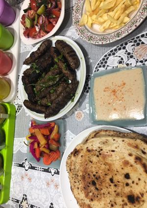 A picture of Grilled Kofta Kebab.