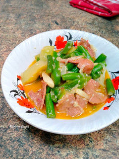 Foto resep Buncis Labu Siam Saus Tiram