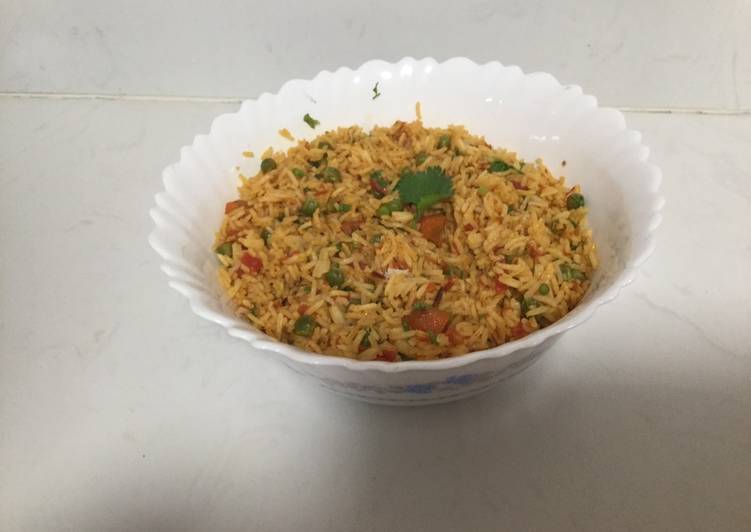 Easiest Way to Prepare Homemade Stir fry oriental rice