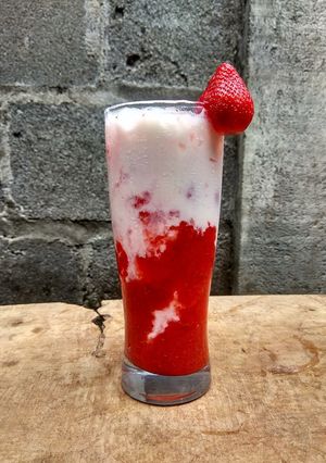 Foto resep Korean Strawberry Milk
