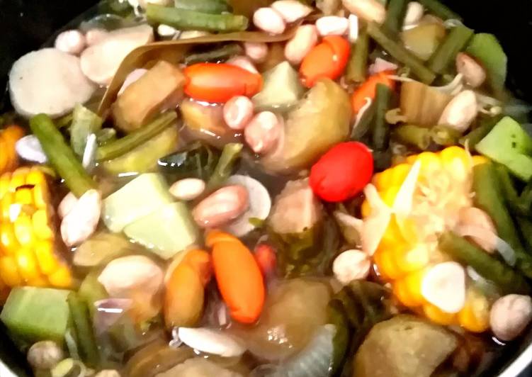 Kiat-kiat memasak Sayur Asem Taoge legit