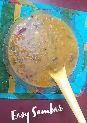 A picture of Easy Sambar.