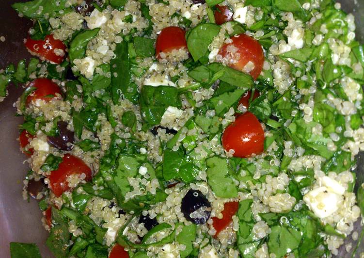 Recipe of Yummy Mediteranean quinoa salad