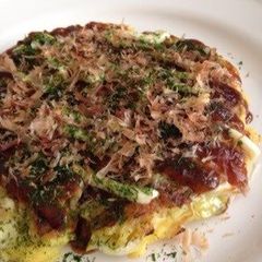 A picture of Gluten-free Okonomiyaki.