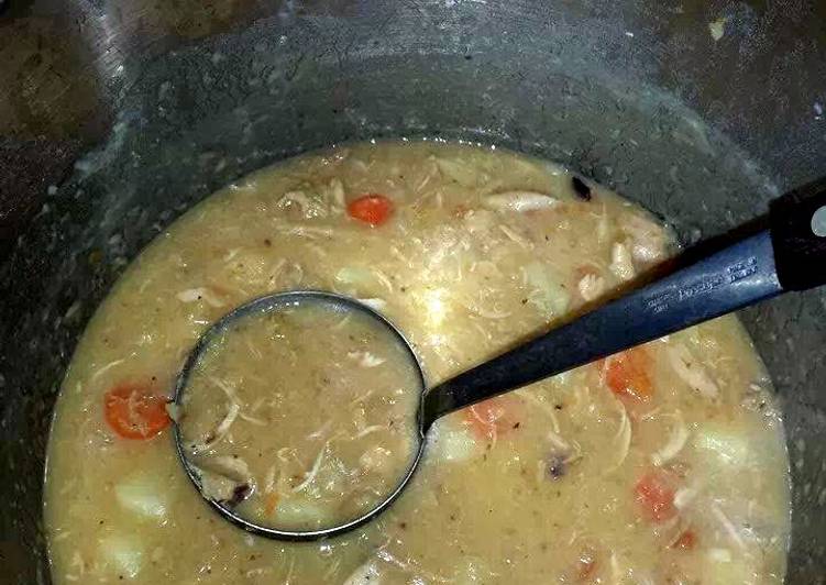 Step-by-Step Guide to Prepare Speedy chicken soup