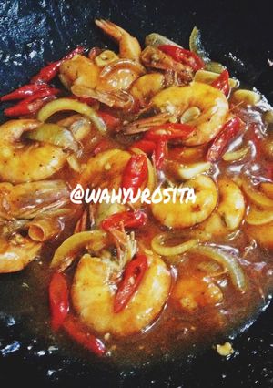 Foto resep Udang Saos Padang