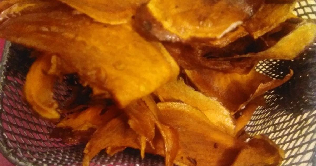 Sweet potato crisps Recipe by Dawnann68s Cookpad