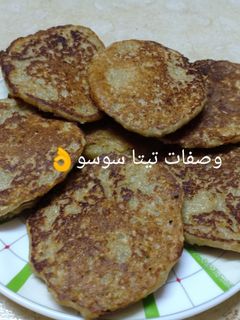 صورة لوصفة بان كيك الموز