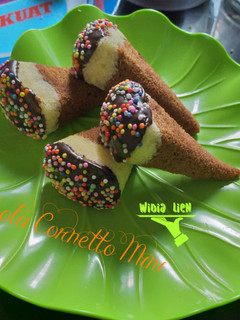 Foto resep Bolu Kukus Cornetto Mini