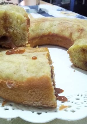 Una foto de Budín o muffins de banana