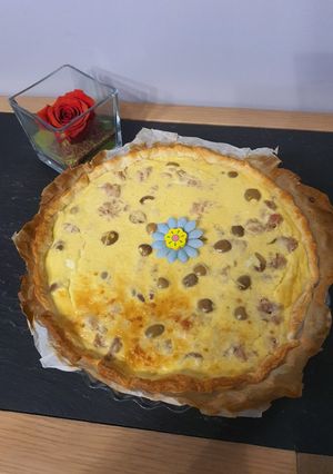 Une photo de Quiche au Thon et Olives