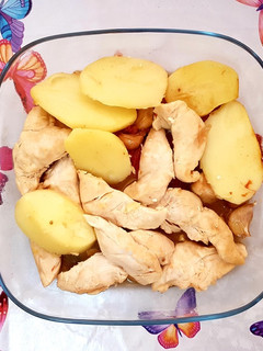 Una foto de Pollo al horno en bolsita 1👌
