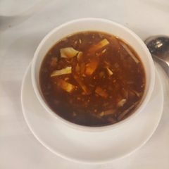 A picture of Hot and Sour Soup.