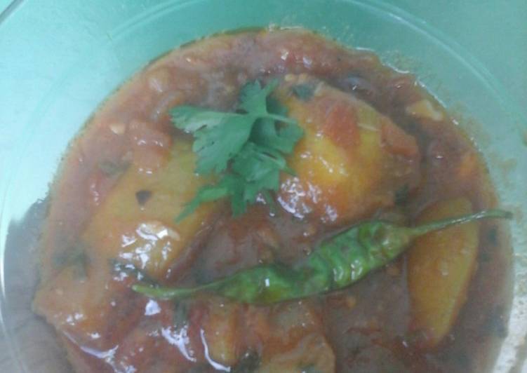 Recipe of Any-night-of-the-week Mchuzi wa maembe mabichi