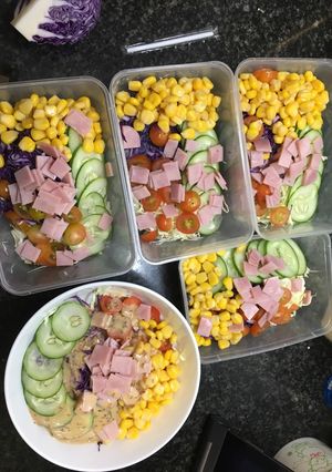 Hình của món Salad bắp cải trộn.