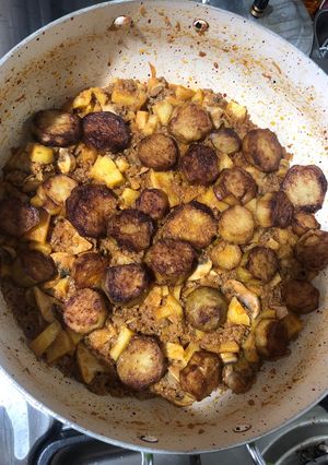 عکسی از دستور گوشت چرخ کرده به روش خودم