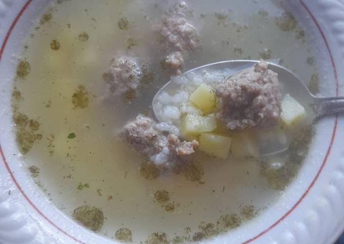 Суп с фаршем и картошкой - классический рецепт с пошаговыми фото